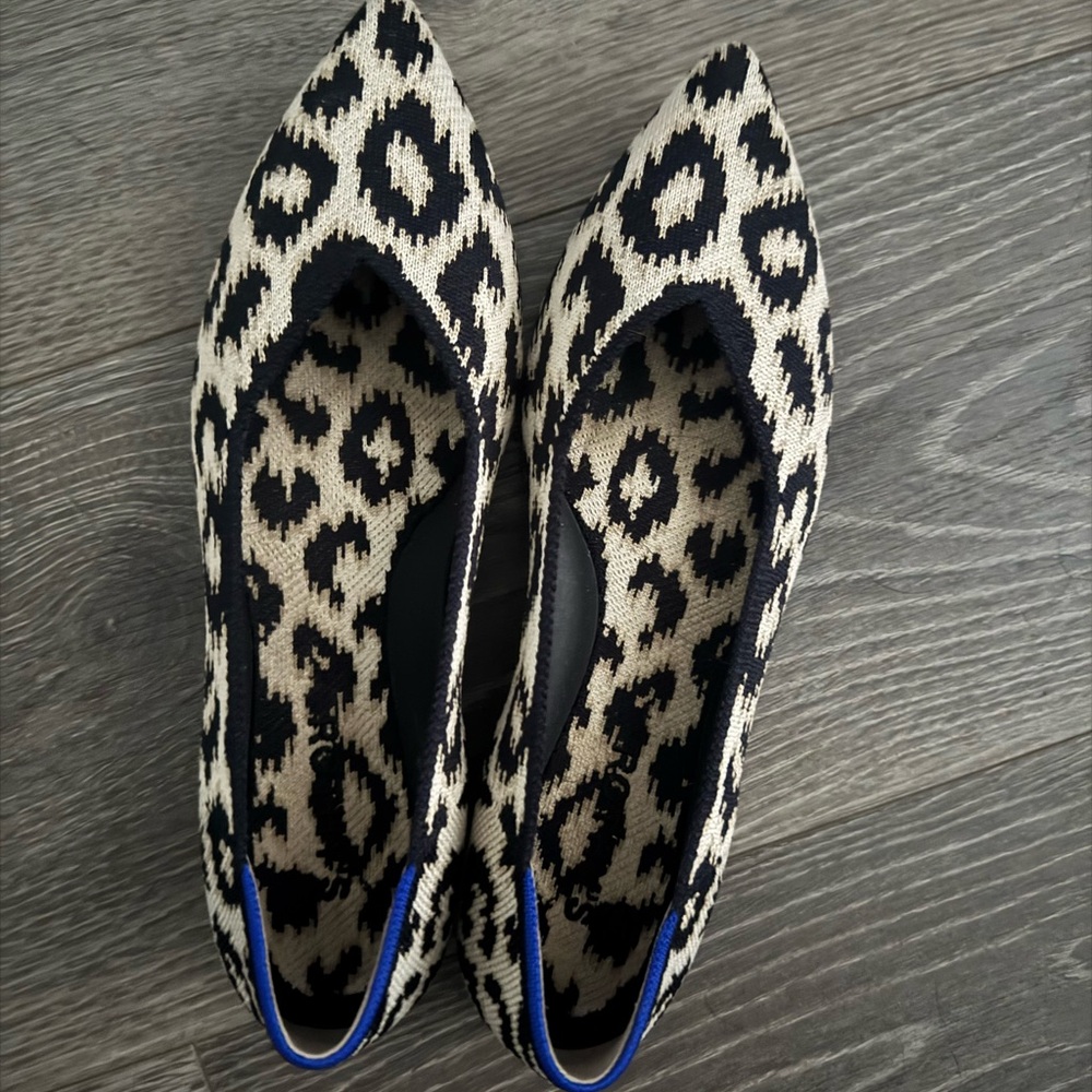 Rothy’s Stylish Leopard Print Women's Flats